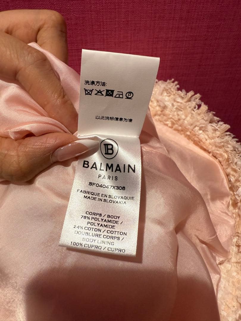 BALMAIN スカート★バルマン★ツイード ミニスカート★