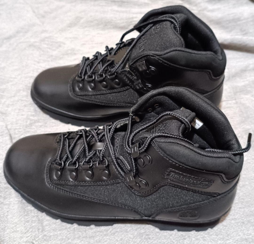 新品 26.5cm Timberland ユーロ ハイカー ミッド ブーツ 黒