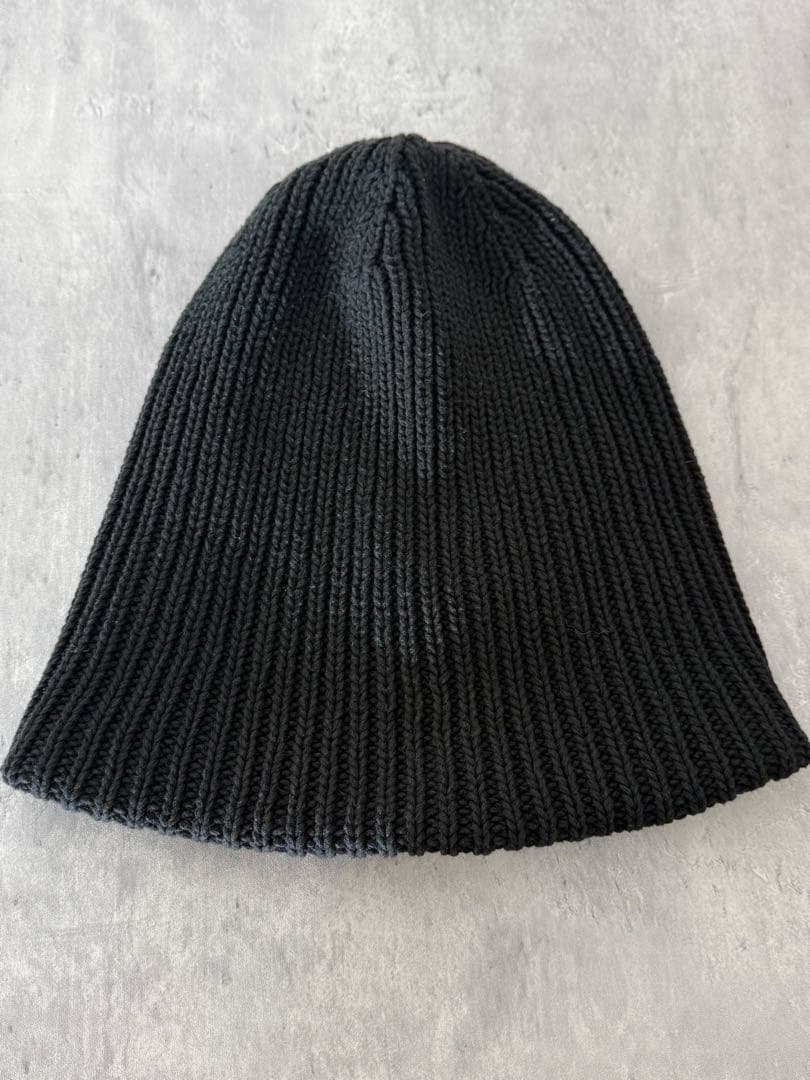 ナンバーナイン 05ss バルーンニットキャップ ボーダー柄