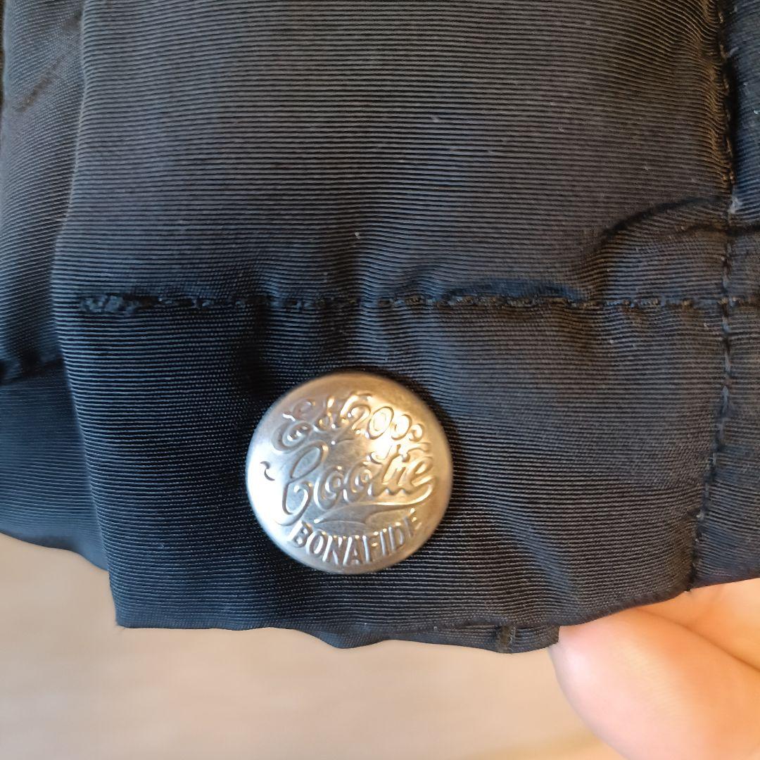 Cootie Productions ブラックダウンベスト M