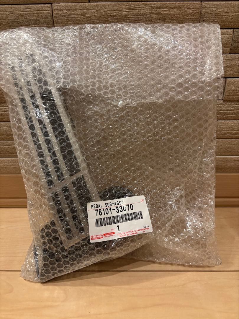 レクサス純正 F-SPORT用アルミブレーキペダルパッド&アクセルペダルセット