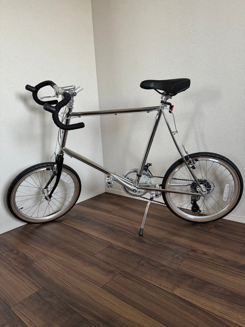 自転車本体 BRUNO MINIVELO 20 ROAD DROP CHROME PLATE