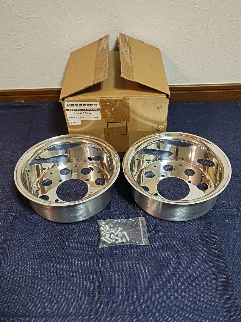 『訳有り』KEPSPEED モンキー用 8インチ5.5jホイール（１個）