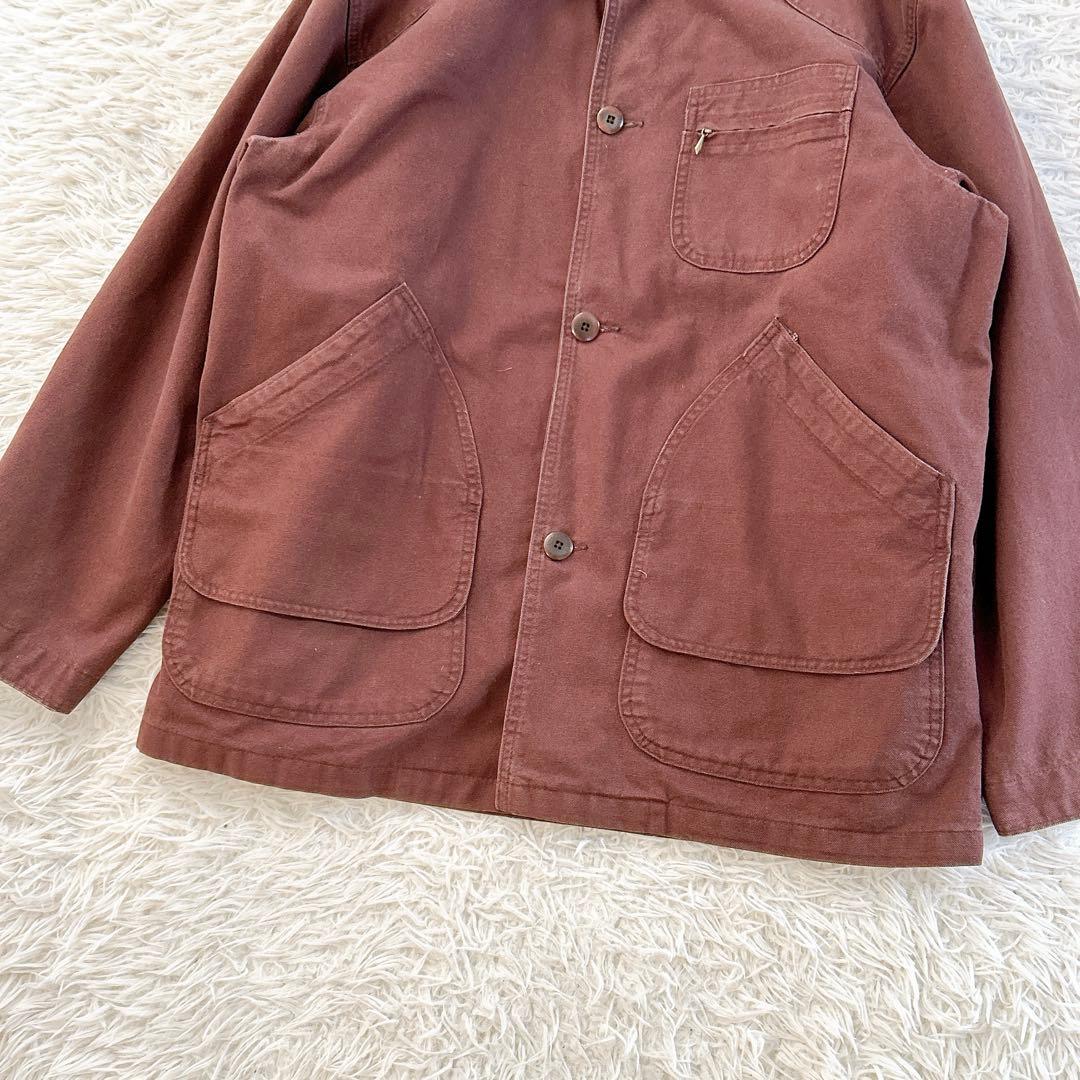 80s USA製　L.L.Bean フィールドコート　チェック　ライナー　L