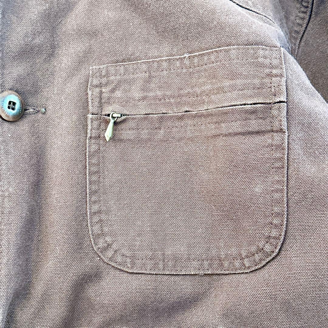 80s USA製　L.L.Bean フィールドコート　チェック　ライナー　L