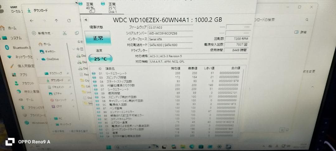 windows11　デスクトップパソコンセット　12GB　SSD　office