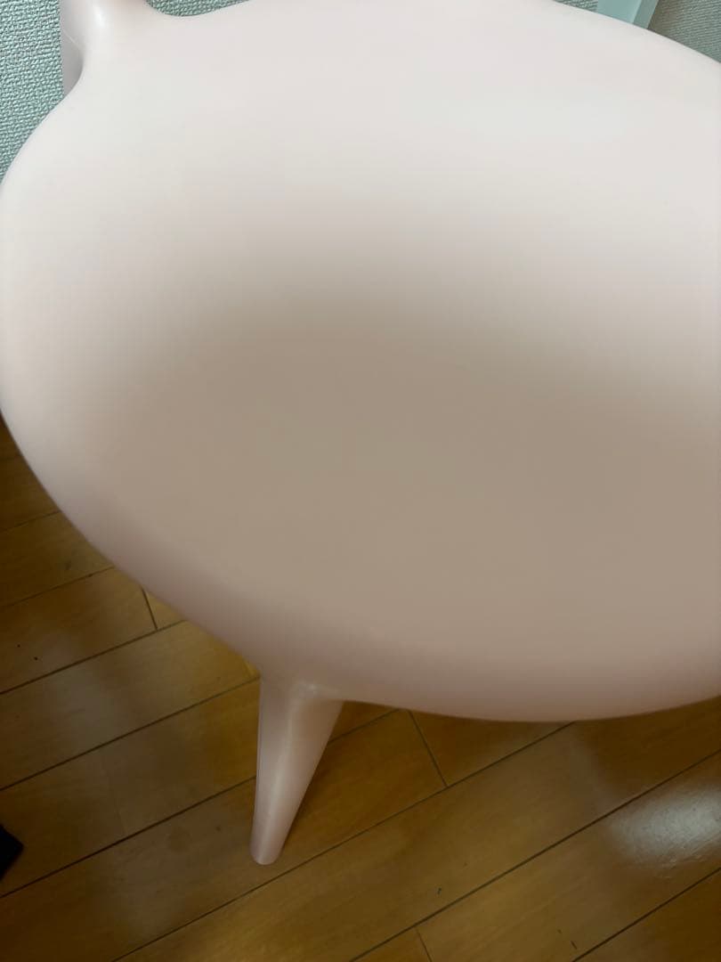 【送料込み】Francfranc qeebooRIBBON ピンク リボンチェア