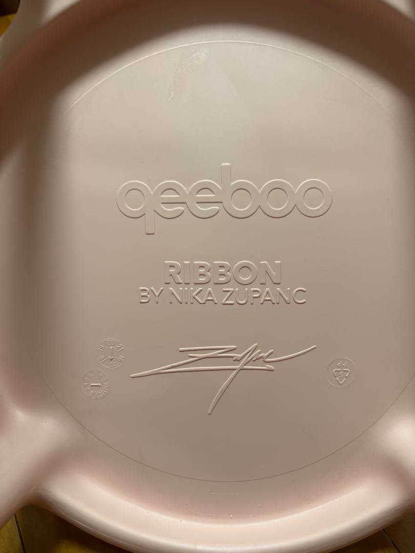 【送料込み】Francfranc qeebooRIBBON ピンク リボンチェア