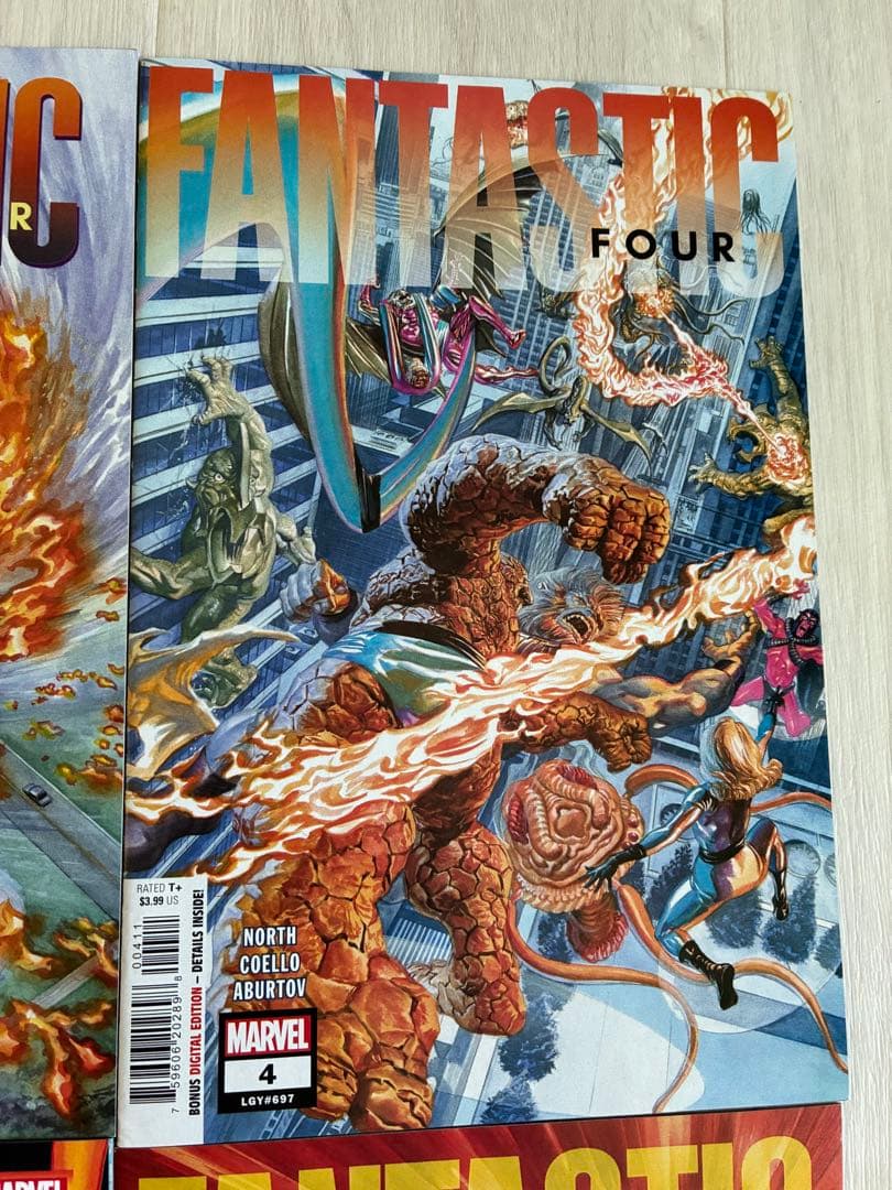 アメコミ Fantastic four #1-8 ファンタスティックフォー　海外