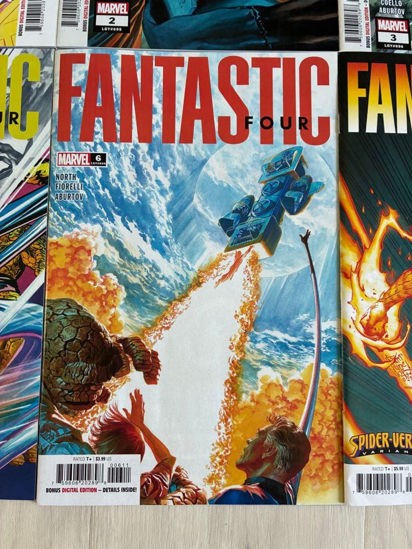 アメコミ Fantastic four #1-8 ファンタスティックフォー　海外