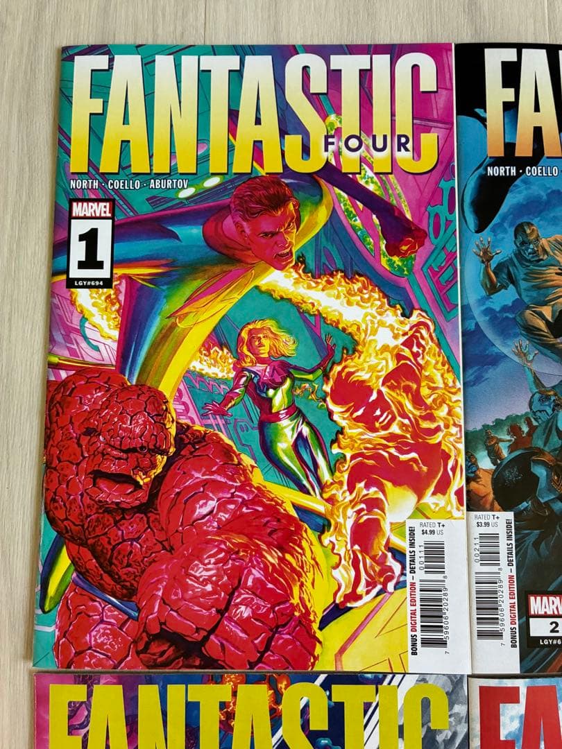 アメコミ Fantastic four #1-8 ファンタスティックフォー　海外