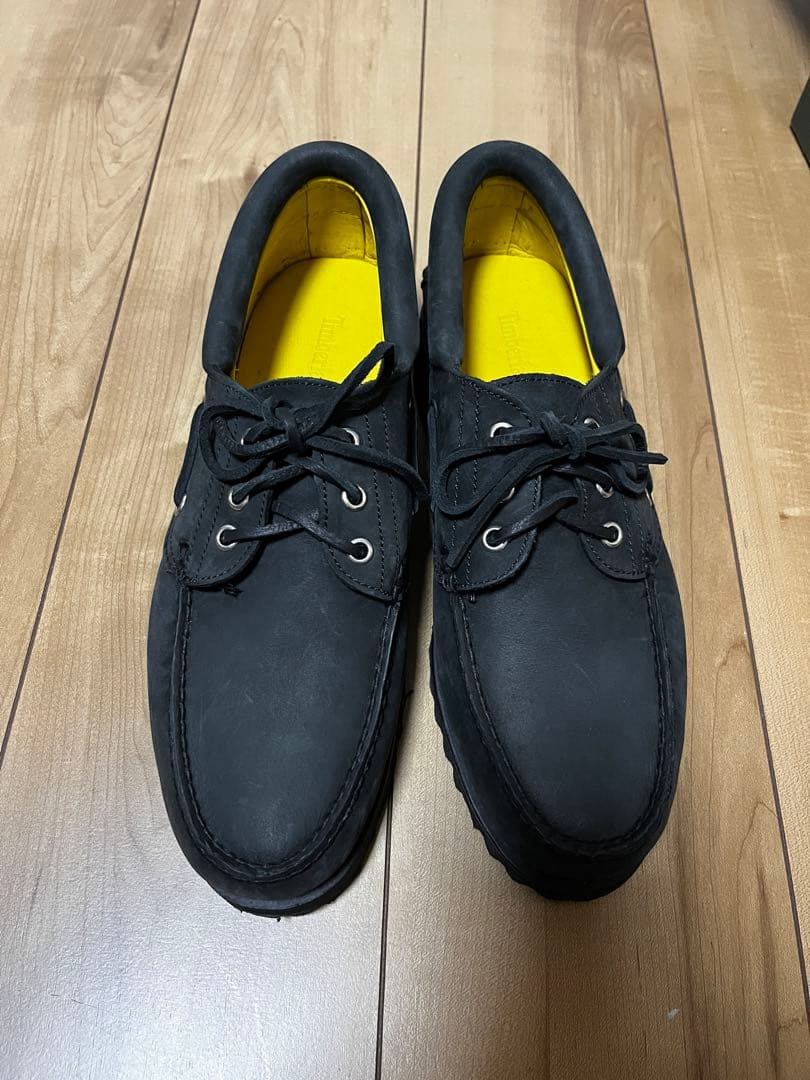 未使用品Timberland AUTHENTIC 3EYE LUG BLK 廃盤