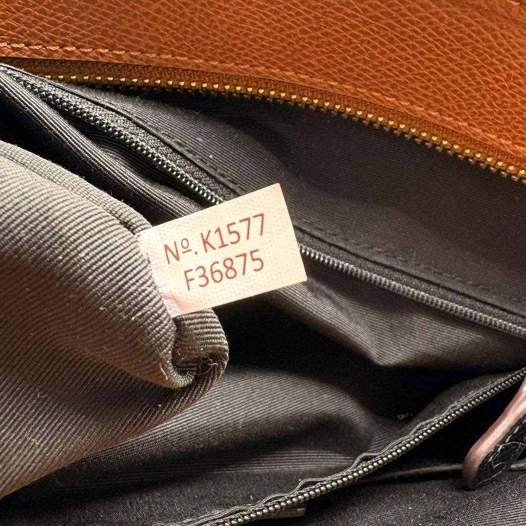 【美品✨】COACH レザートートバッグA4レディース ブラウンF36875