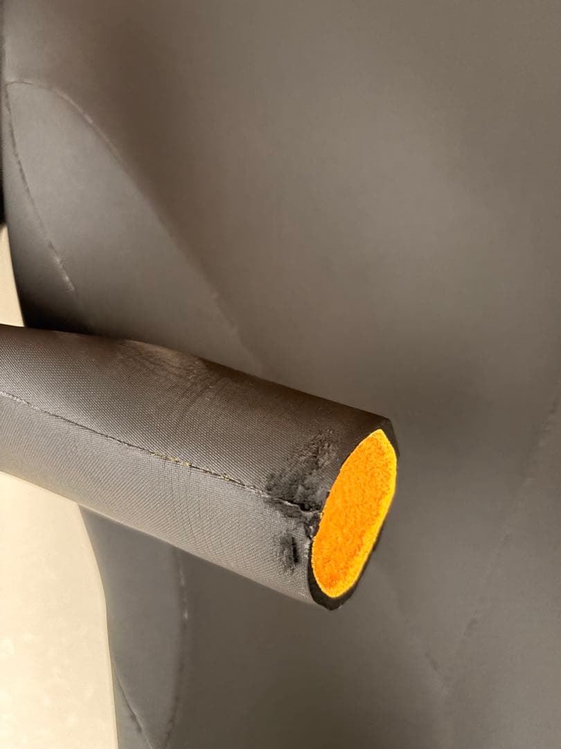 3ｍｍセミドライ/バックジップ【カール起毛素材】