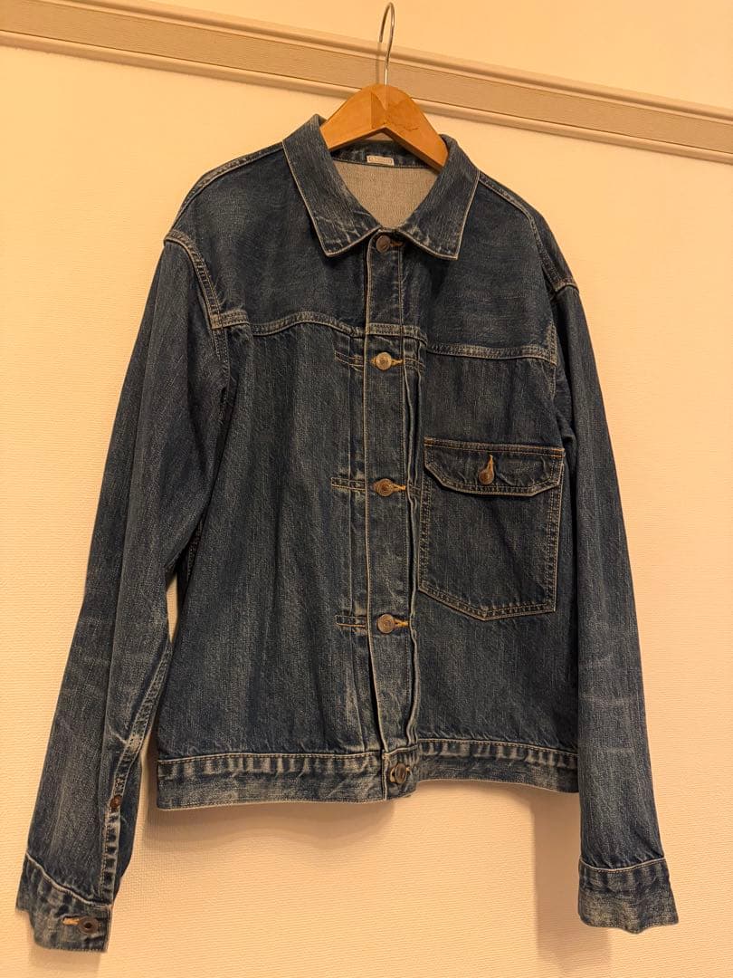 ジャケット・アウター A.PRESSE 24ss 1st Type Denim Jacket 46
