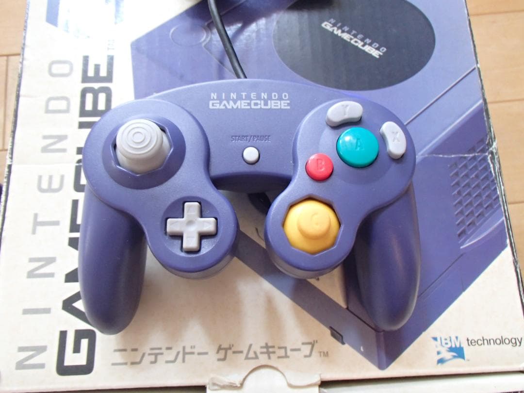 GAMECUBE　動作品　元箱　説明書等フルセット　テスト用スマブラ付き