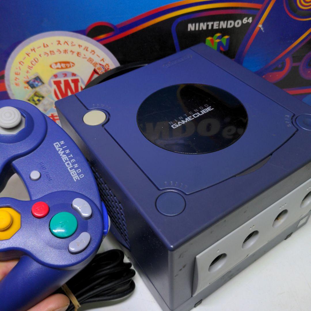 GAMECUBE　動作品　元箱　説明書等フルセット　テスト用スマブラ付き