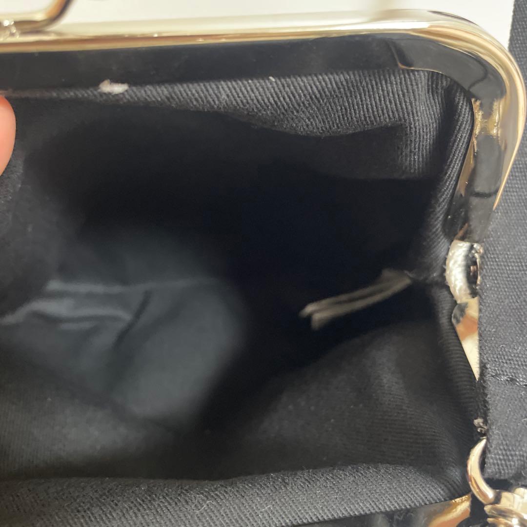 【美品】マリメッコ marimekko がま口 アルファベットポーチ ショルダー