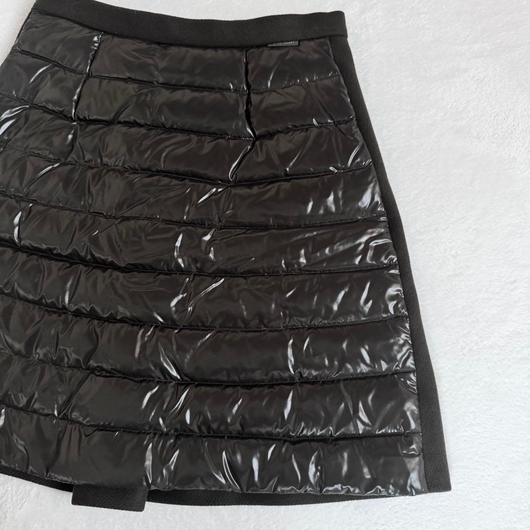 MONCLER GONNA SKIRT ゴンナ ダウン スカート ミニ丈ブラウン