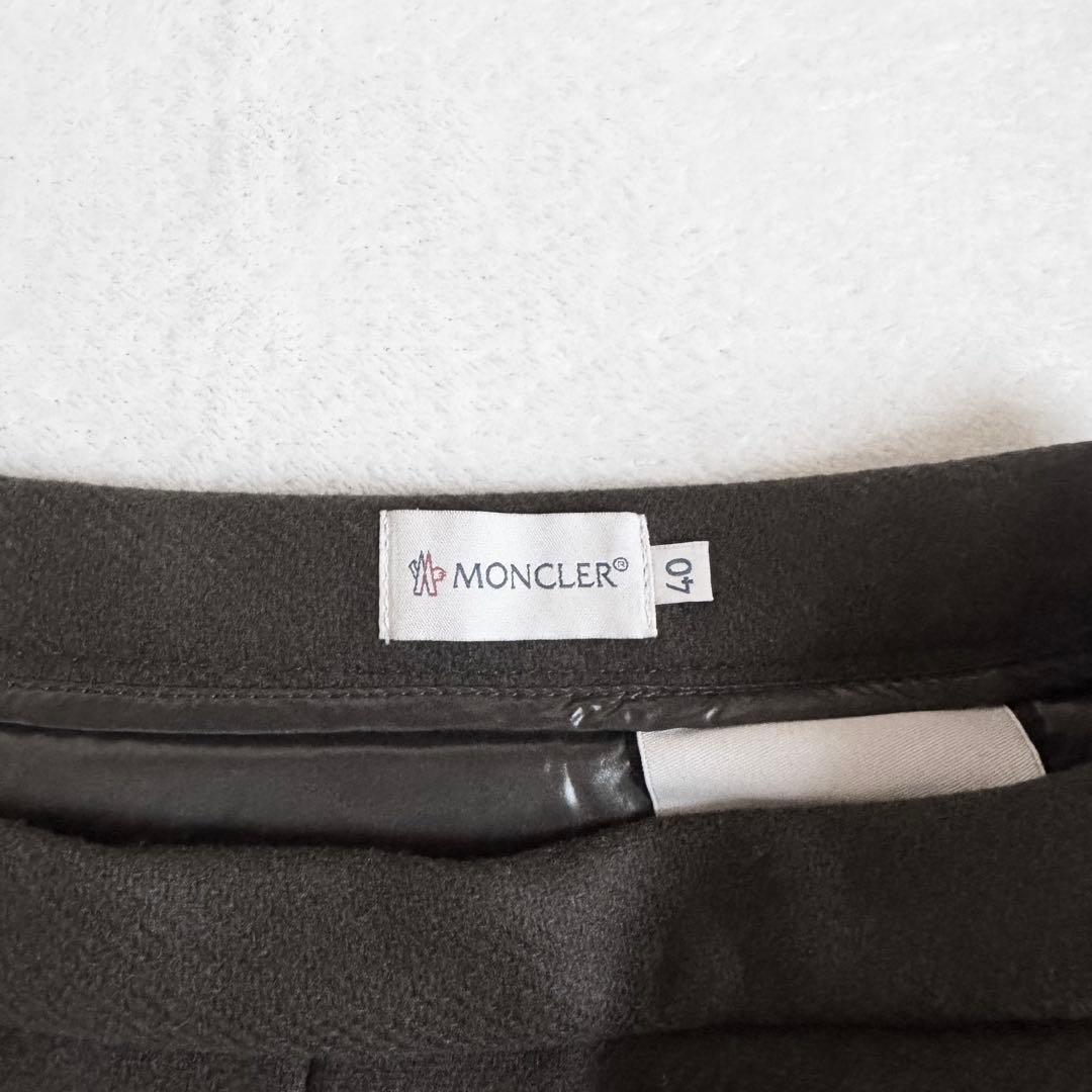 MONCLER GONNA SKIRT ゴンナ ダウン スカート ミニ丈ブラウン