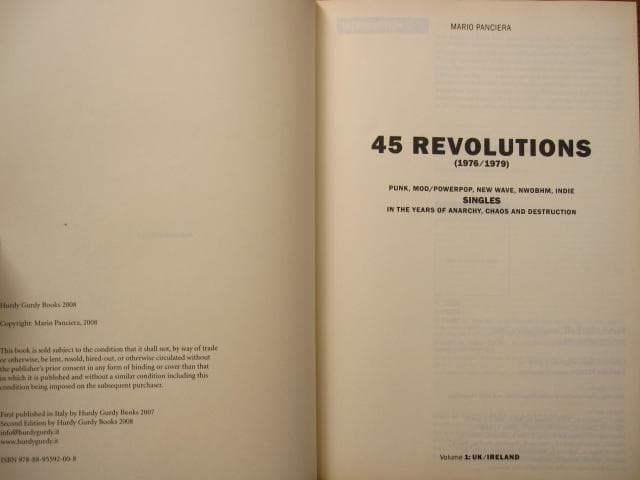 アート・デザイン・音楽 45 Revolutions BOOK UK/Ireland 1976-1979