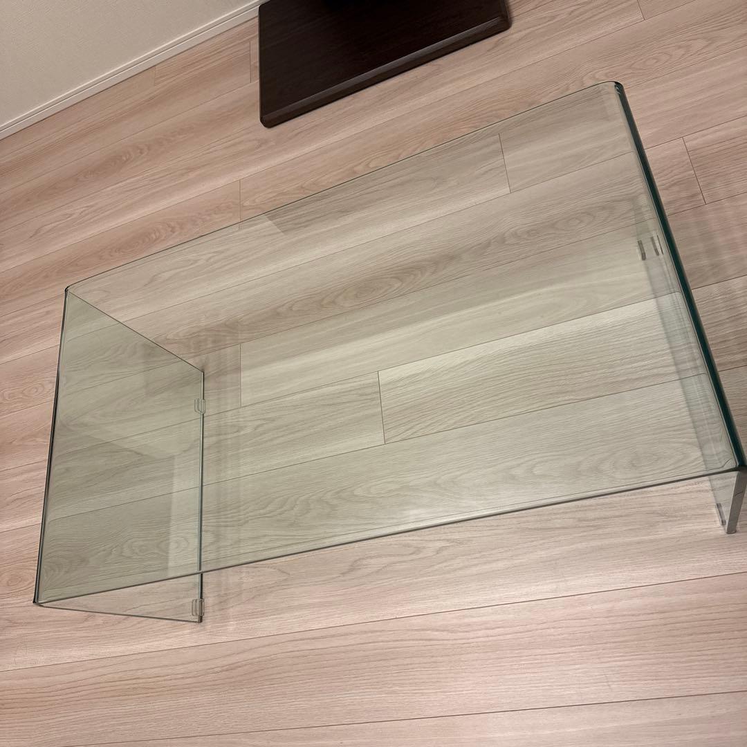 Francfranc ガラステーブル　極美品　再値下げ