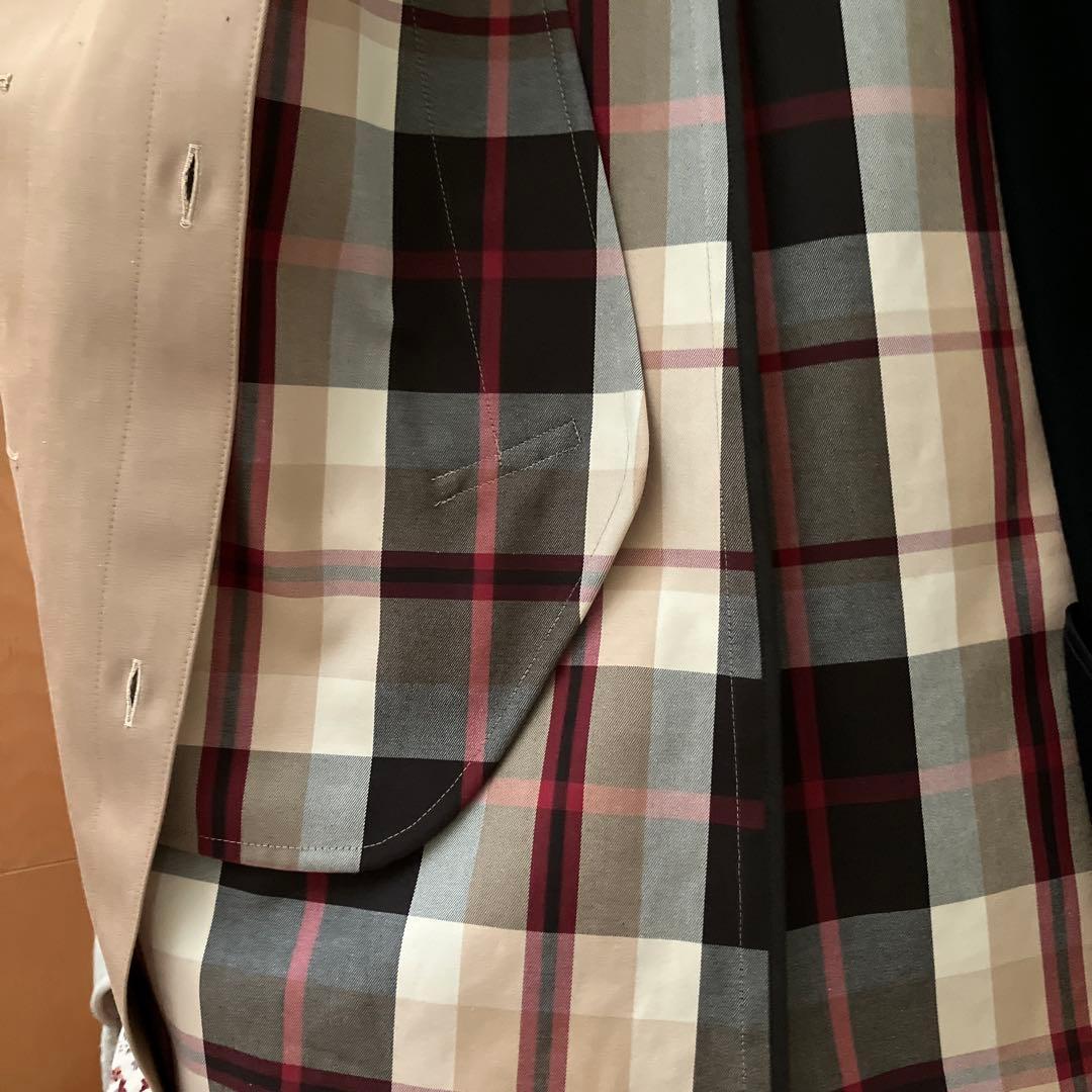 マッキントッシュロンドン　ベージュ フードコートライナー付き