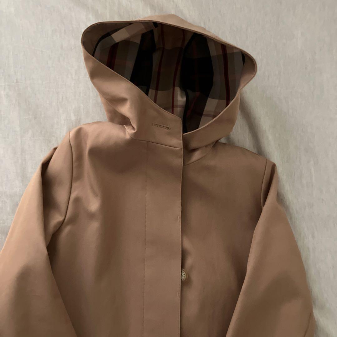 マッキントッシュロンドン　ベージュ フードコートライナー付き