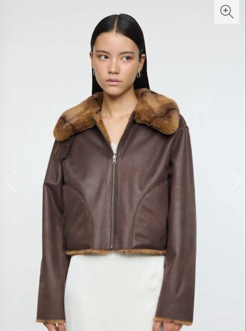 moussy REVER FAUX ファーコート　新品未使用