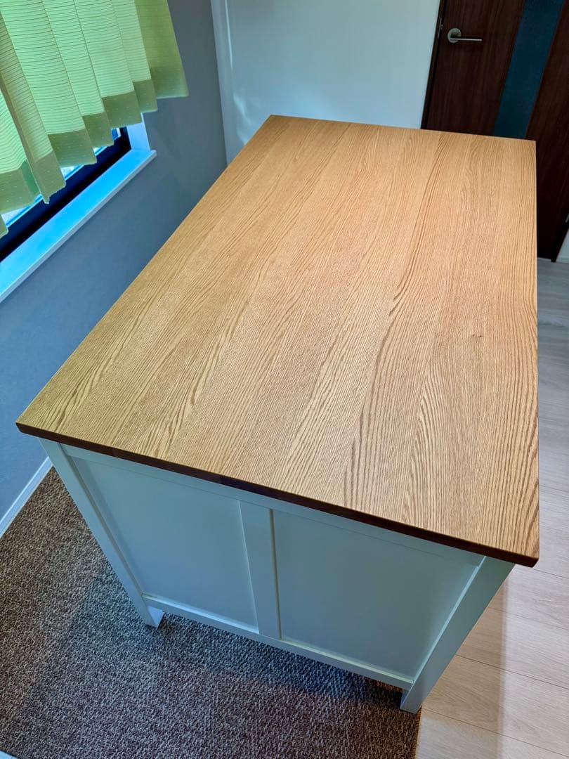 IKEA イケア TORNVIKENトルンヴィーケン　アイランドキッチン ラグ付