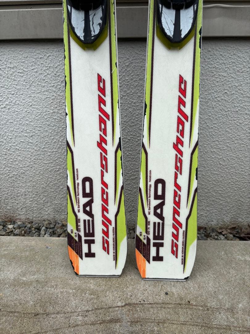 HEAD SUPERSHAPE Magnum 163cm キレッキレです