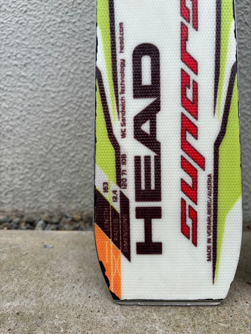 HEAD SUPERSHAPE Magnum 163cm キレッキレです