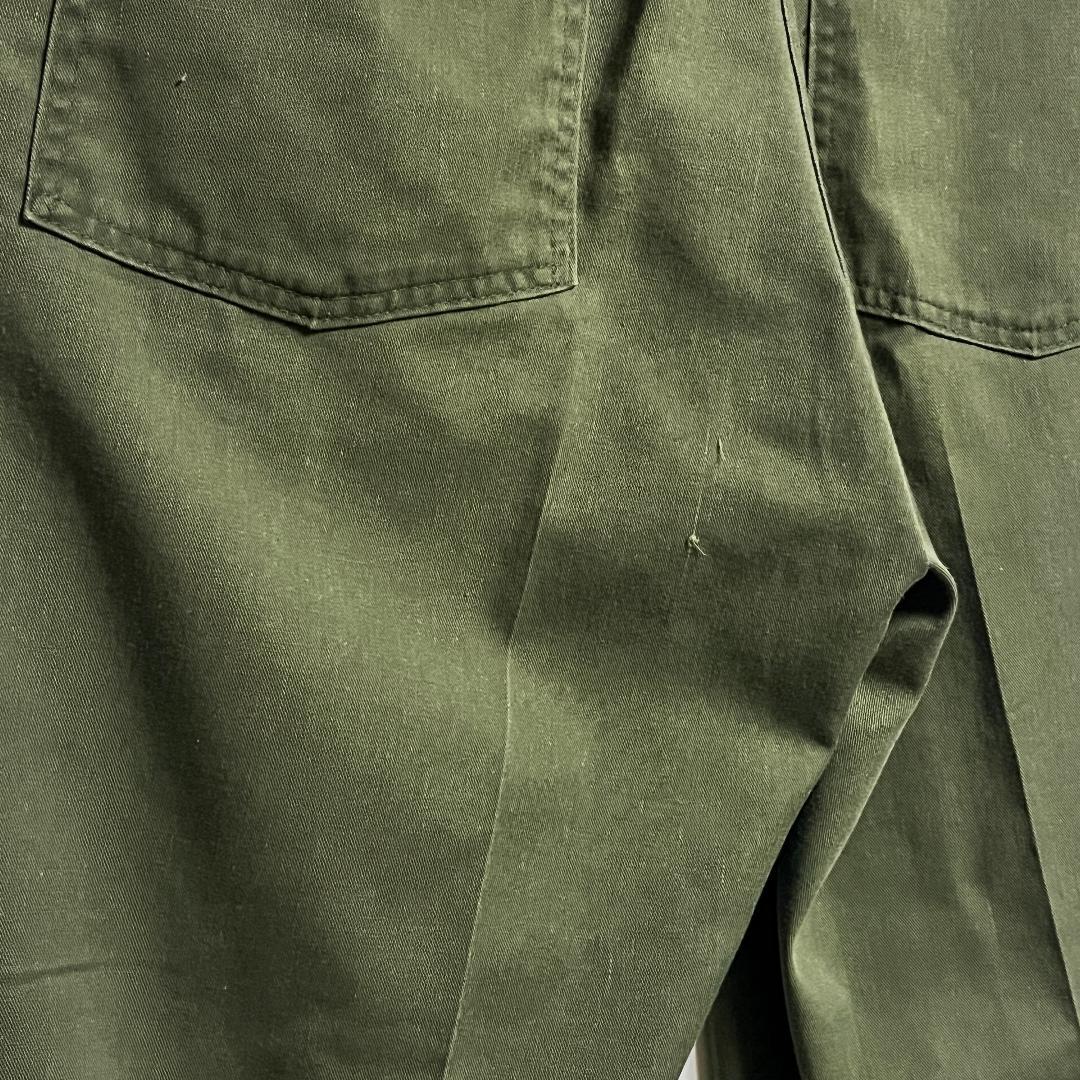 80's 米軍実物 OG-507 ベイカーパンツ ユーティリティー W36