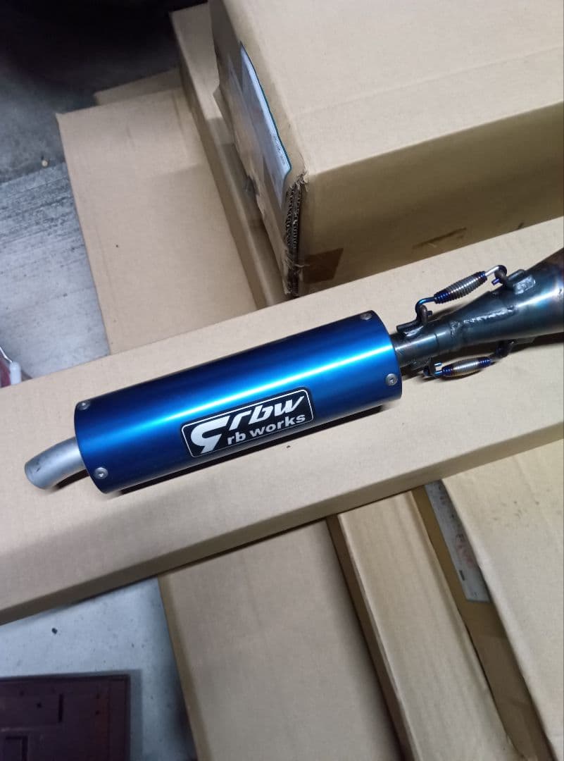 rb works チャンバー　 美品　AF35 DIO ZX