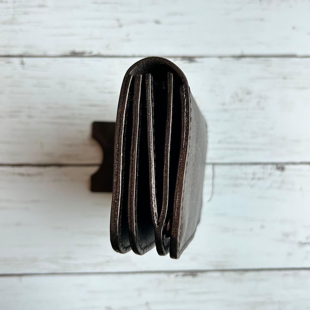 姫路オイルレザー　ミドルウォレット　ベルトループセット　トラッカーウォレット　革