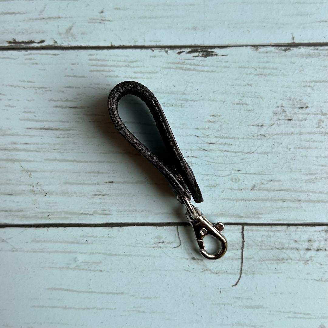 姫路オイルレザー　ミドルウォレット　ベルトループセット　トラッカーウォレット　革