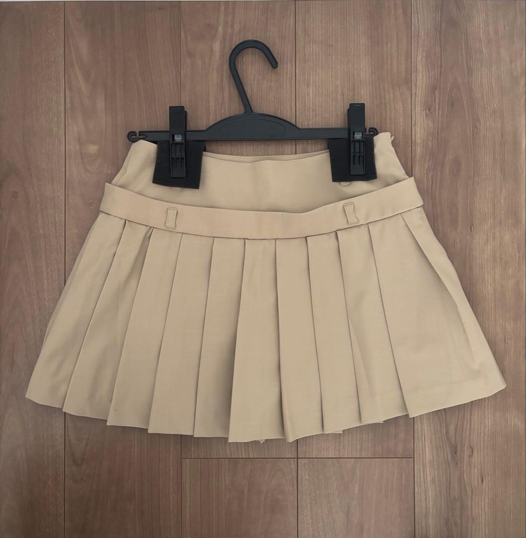 THETOE Astoria pleated skirt スカート
