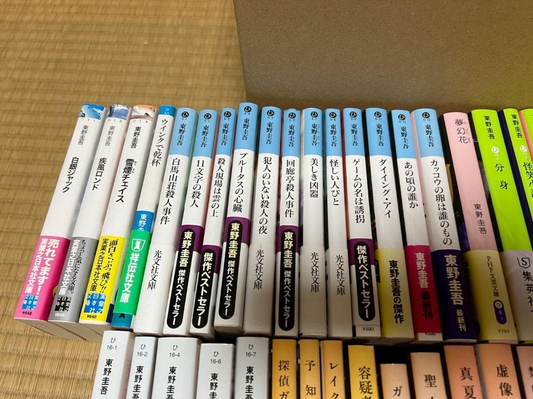 東野圭吾　小説　まとめ　大量　セット　82冊　ミステリー　サスペンス　など