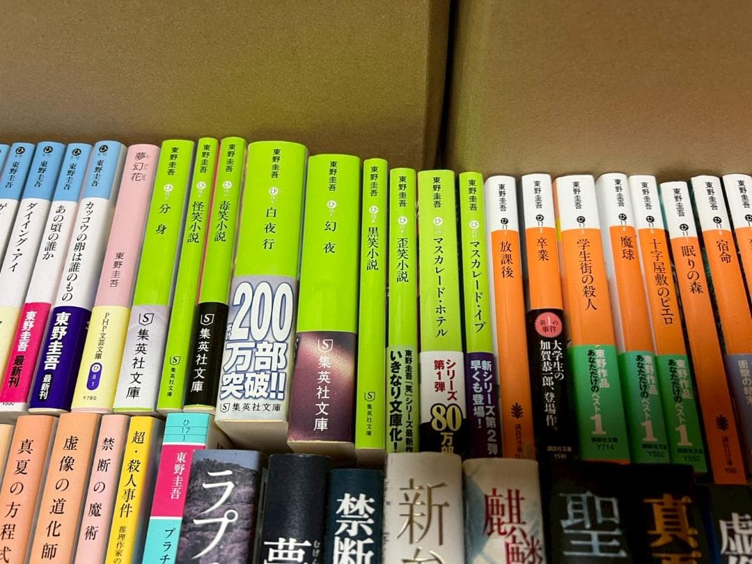 東野圭吾　小説　まとめ　大量　セット　82冊　ミステリー　サスペンス　など