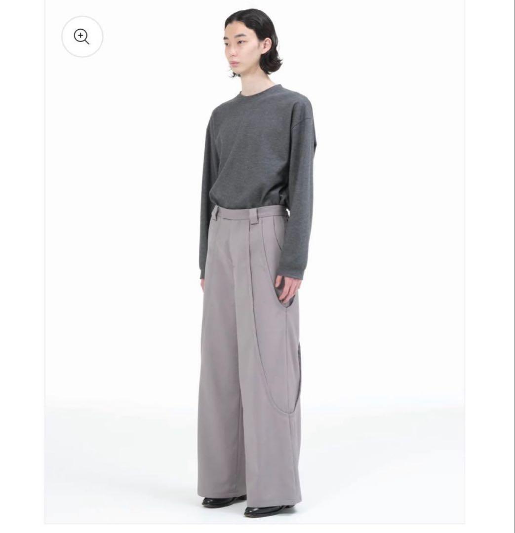 メルカリ最安値GOAT ESSENCE TUCK WIDE PANTS サイズ3