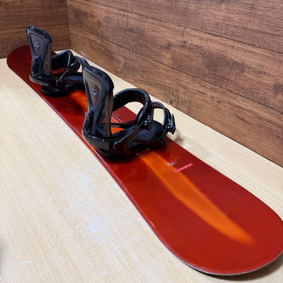 SALOMON RIDE メンズスノーボード 2点　156cm　初心者オススメ