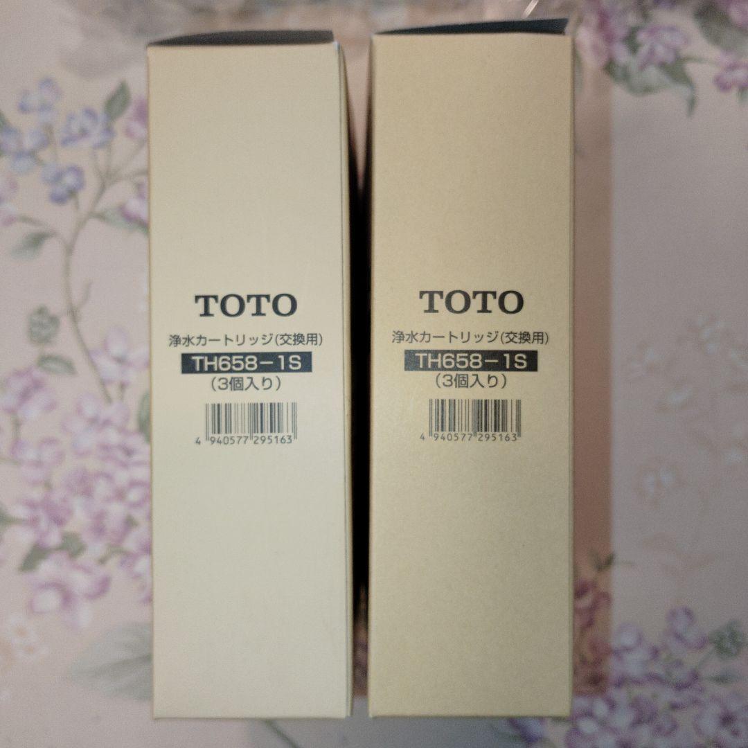 TOTO 浄水器カートリッジ TH658-1S 3個入り　2セット(6個)