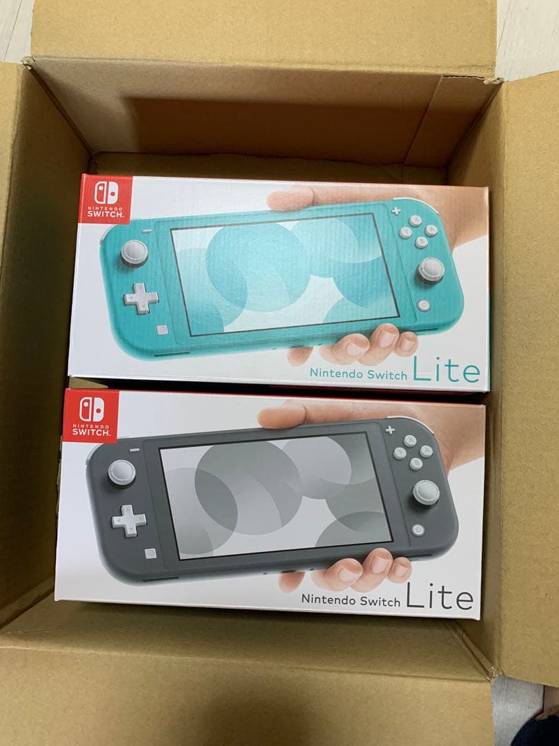 Nintendo Switch Lite ターコイズ グレー