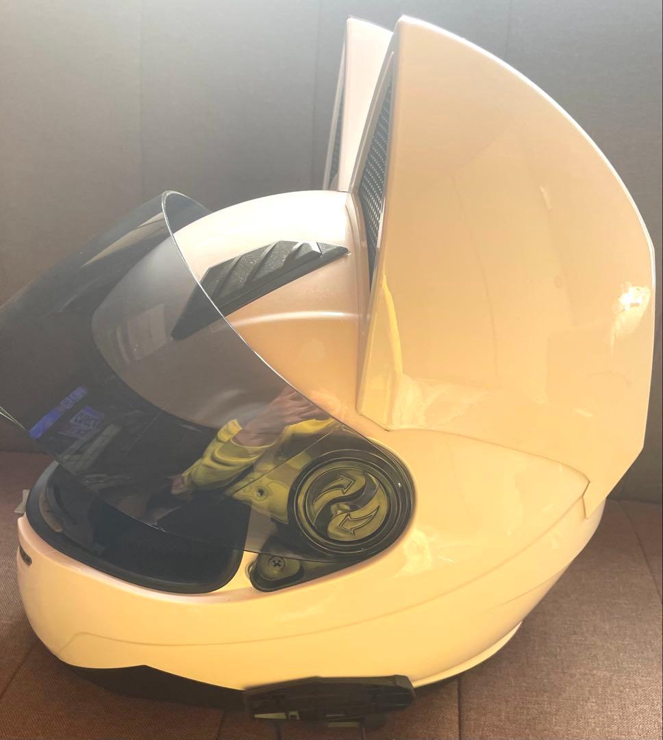 Nitrinos製 猫耳デザイン フルフェイスヘルメットSG.PSCマーク　M