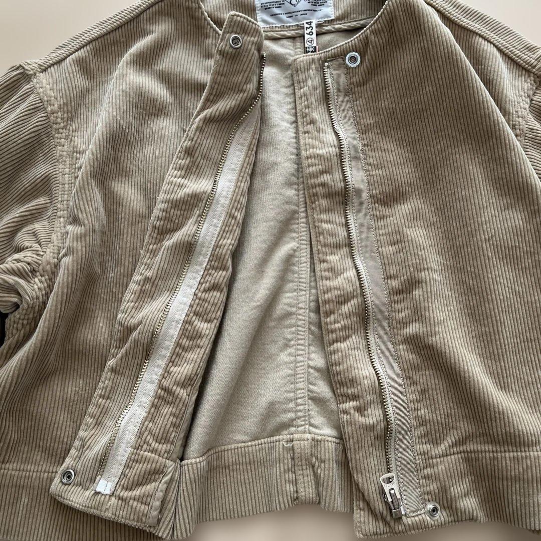 オールドマンズテーラー　コーデュロイワイドスリーブジャケット　ベージュ