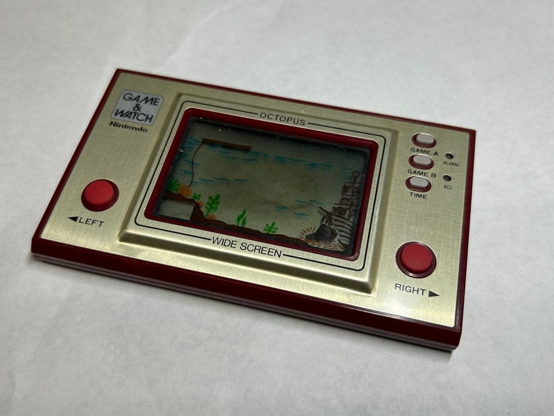 ゲームウォッチ　オクトパス