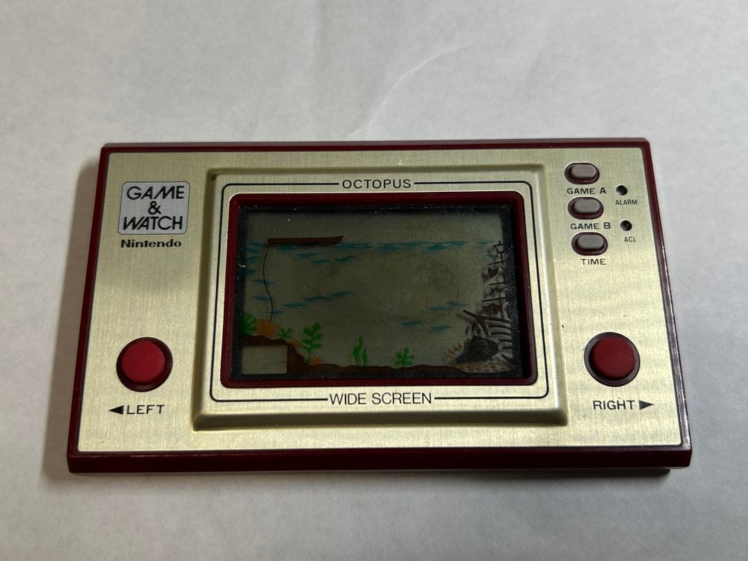 ゲームウォッチ　オクトパス