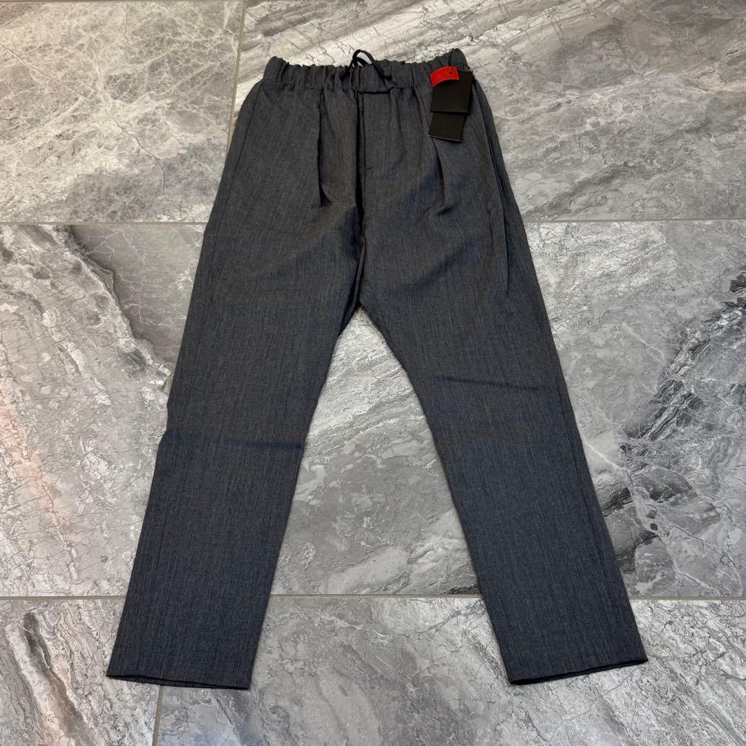 ato アトウ サルエルパンツ クラシックウール グレー 46