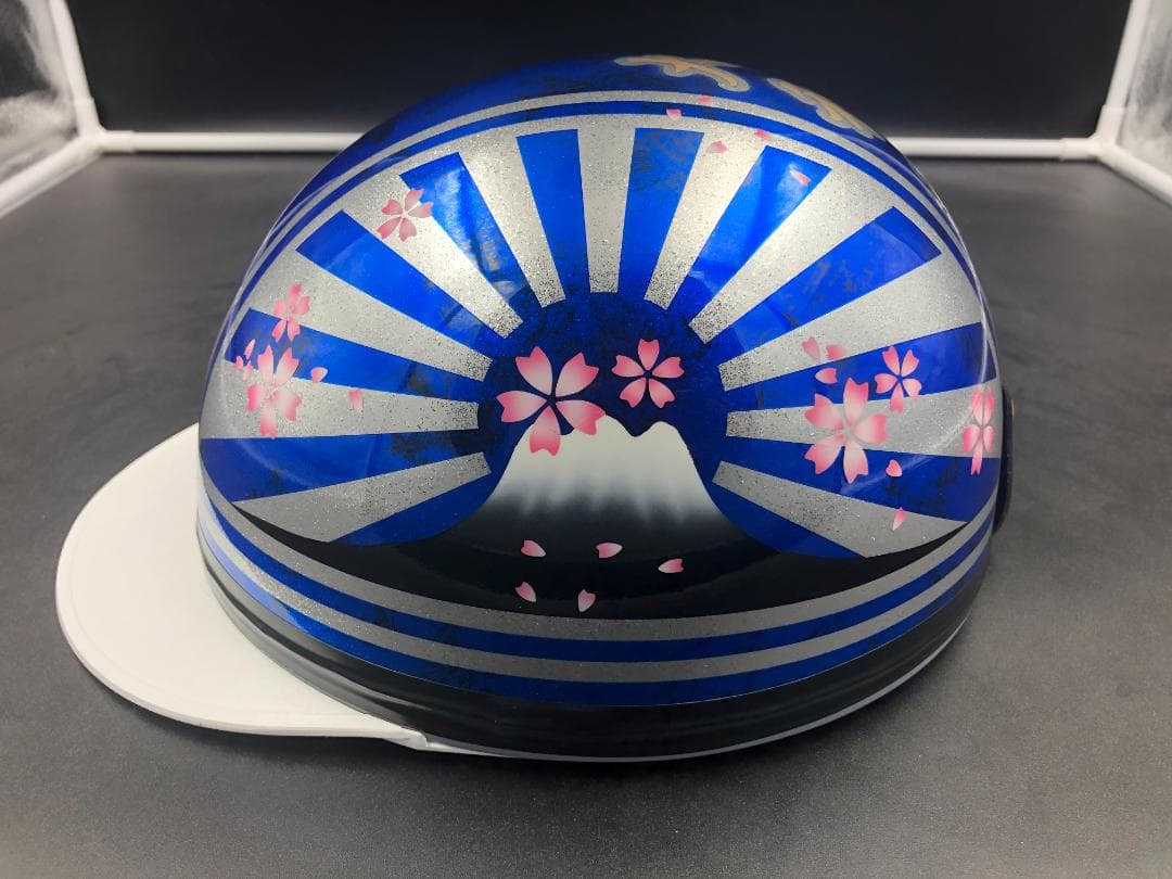 コルク半　カスタム　富士日章　ブルーラップ　ラメ　桜　高級クリヤ送料無料