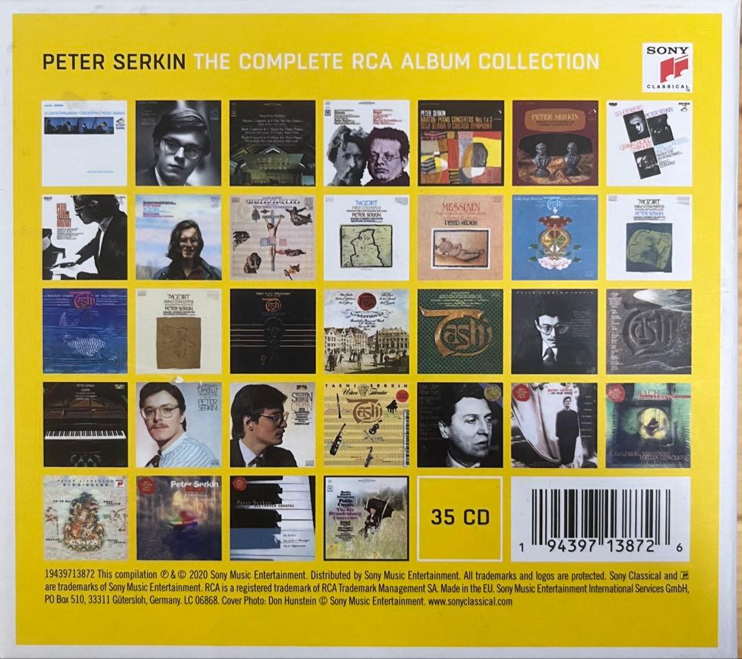 ピーター・ゼルキン　RCAアルバムコレクション 35CD